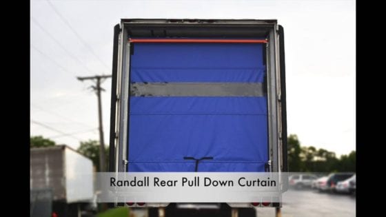 Randall Temp Control Rear Pull Down Curtain key features