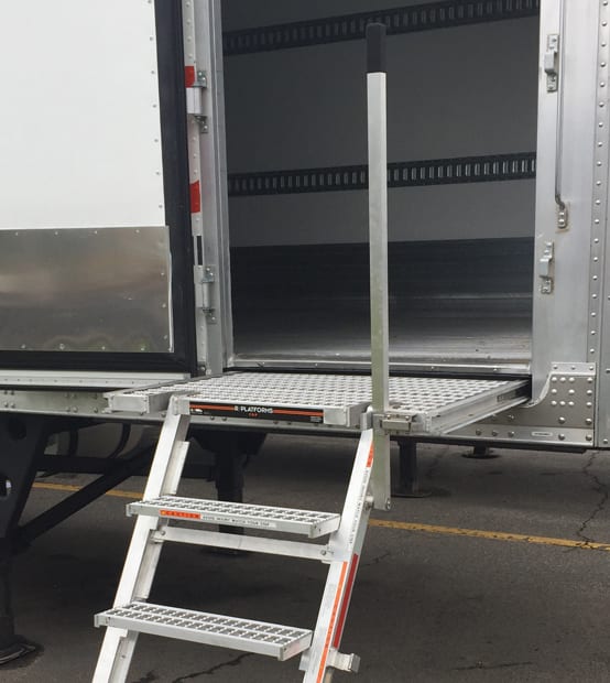Safe Fleet Truck & Trailer provides Floor Deployed Platforms (FDP), ramp ready platforms and more
