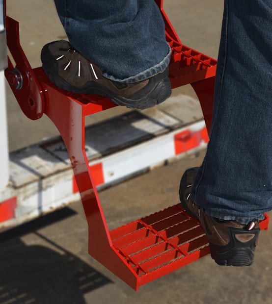 Safe Fleet Truck & Trailer Steps provide safe access on all types of trucks and trailers.
